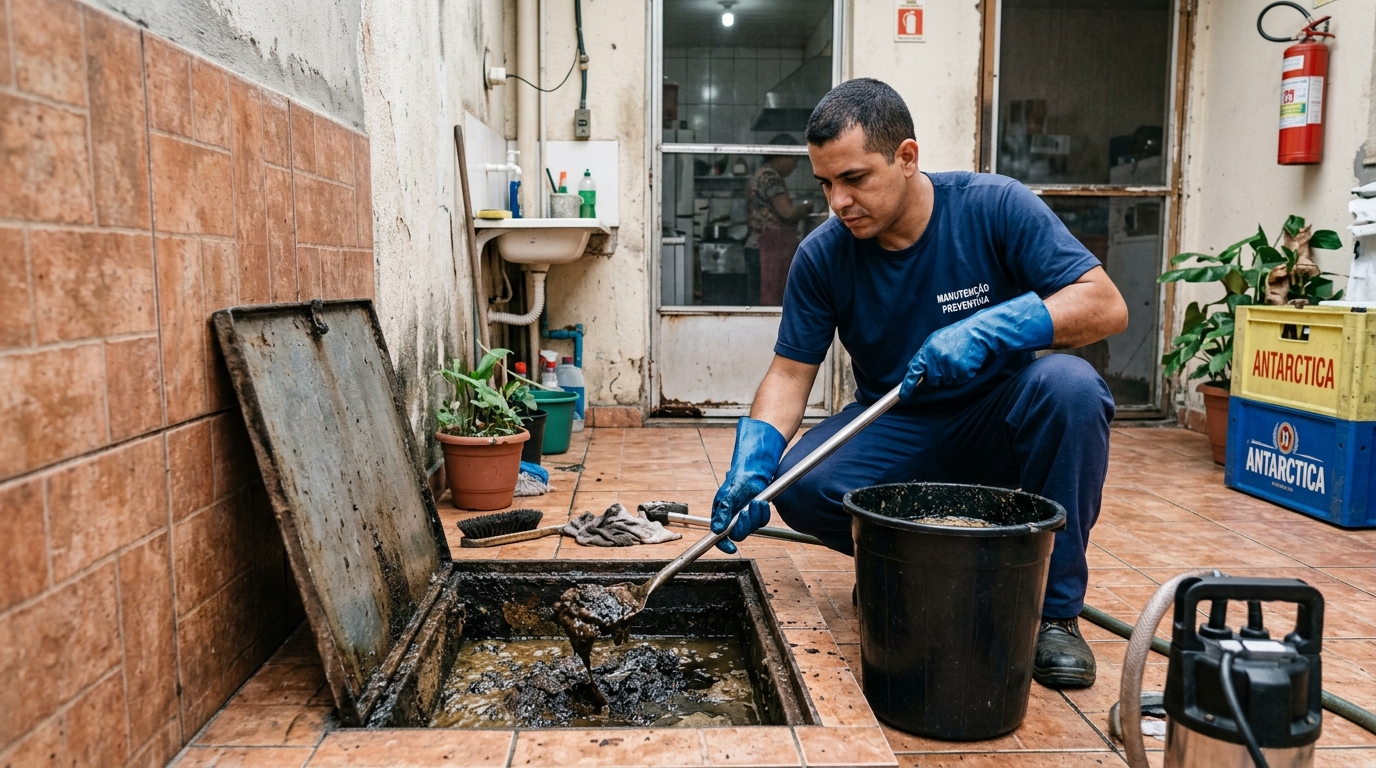 Limpeza de Caixa de Gordura perto de mim em Osasco‑SP